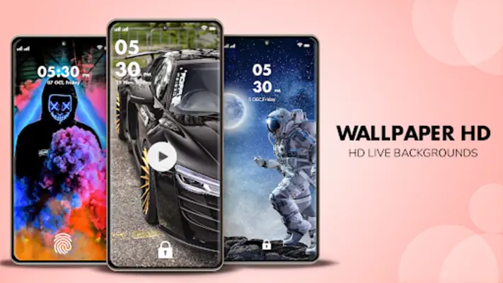 Video Live Wallpaper 4K android App screenshot 2